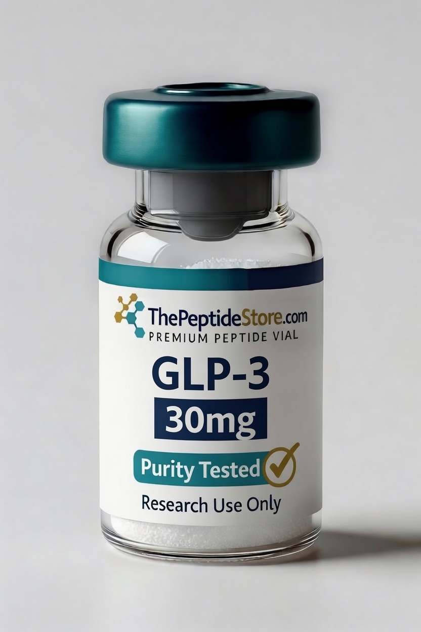 Premium research peptide vial - Purity Tested